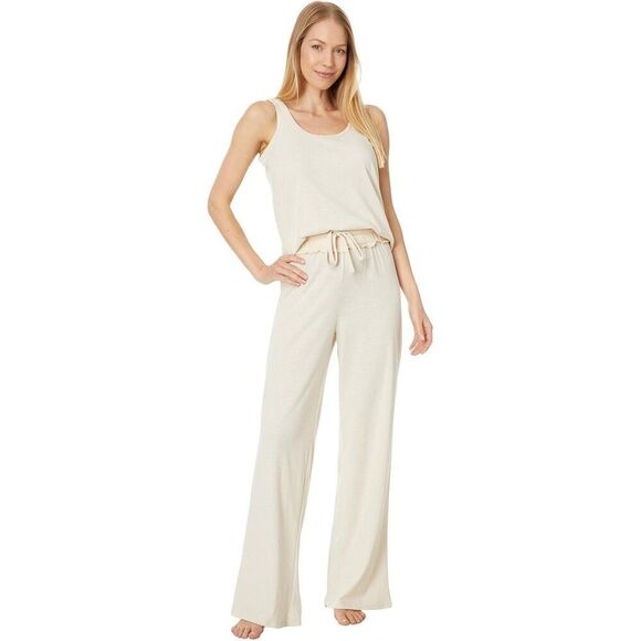 Honeydew Intimates Clocked Out Pajama Sets Womens XS Beige Loungewear ERK860 - Picture 1 of 10